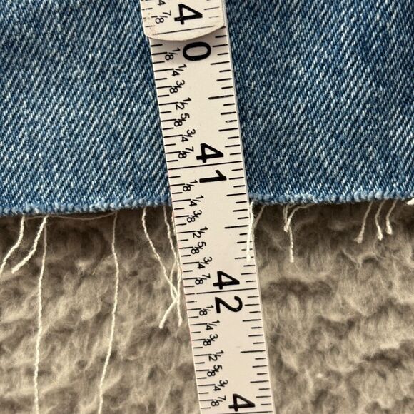 Favorite Daughter The Sunny Denim Maxi Skirt NWT Size 25 - Picture 10 of 16